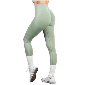 Live Fit SCRUNCH LEGGINGS - PISTACHIO